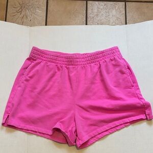Women’s GAP Hot Pink Fleece Shorts XL